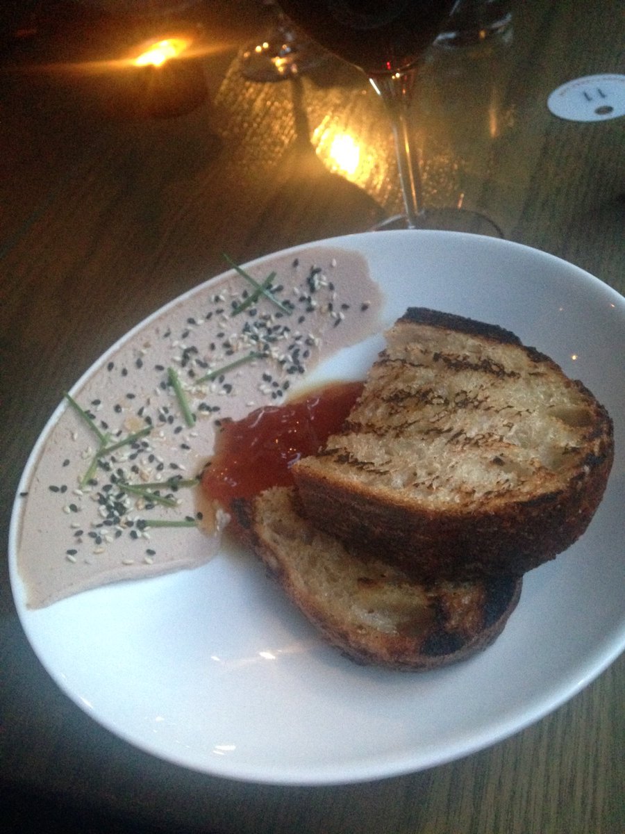 WineGuyMike55's tweet photo. Thers stil time 2 get @Chef_Pedhirney & Team @BridgetteBarYYC to fix u up w/ @downtowncalgary #BigTasteYYC menu..you won’t b sorry @SandynSpurs & I weren’t #chixlivermousse #gnocchetti #brocolli #beeramisu #toffeepudding #Walleye was sooo good it disappeared be4 I cud get a pic https://t.co/moQs8yDe6w