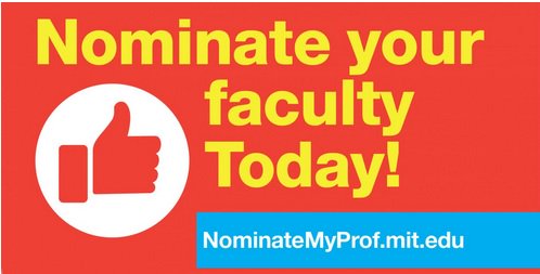 MITstudents's tweet photo. Nominate a professor for their use of technology in the classroom and be entered to win a $100 Amazon Gift Card!
It's really a win-win scenario.
Nominate here (deadline is March 16): https://t.co/mL2g6vn96a.
#MITAwards2018 https://t.co/cNyOyYWX2x
