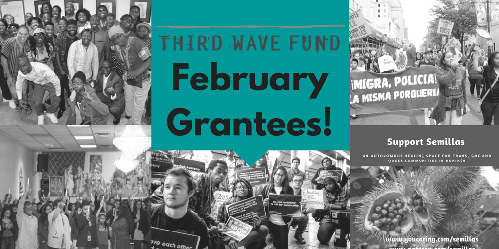 3Wave's tweet photo. #FF: We know it's March but we want to celebrate the recipients of our #MobilizePower Fund last month, who each received $5K+! Please follow the incredible work of:
✅ #NoCopAcademy
✅ @Vamos_Juntos_
✅ Semillas Healing Project
✅ @JahajeeSisters
✅ @OfficialBLMP https://t.co/8XYwjine5b