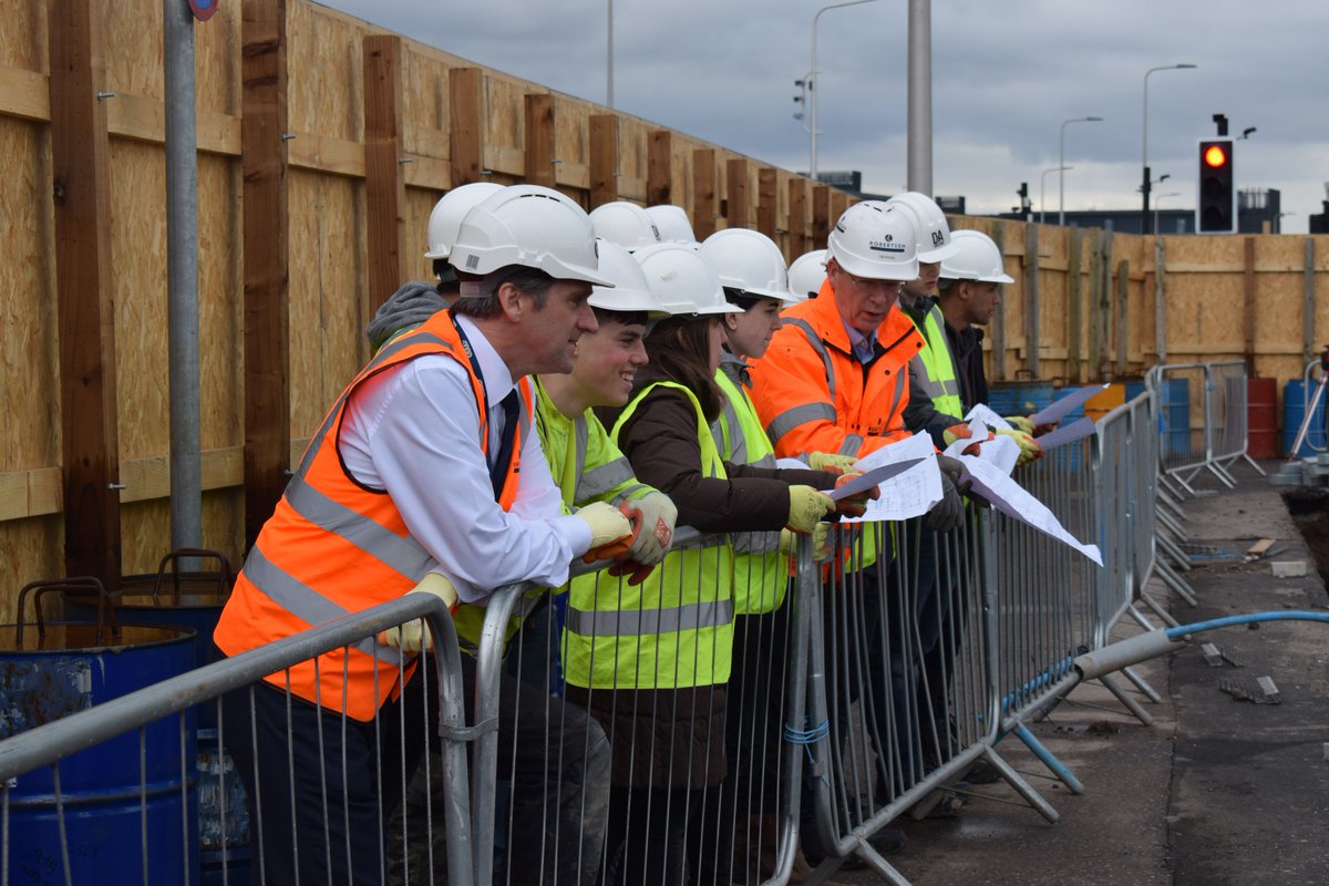 RobertsonGroup's tweet photo. Celebrating our Tayside #apprentices - Jack Cook, who progressed from a week's work experience to a general construction #apprenticeship with our groundworks contractor Dundee Plant; and #apprentice plumber Gavin Craik, who works on our North East Campus project. #ScotAppWeek2018 https://t.co/nr2Jf4Aq9u