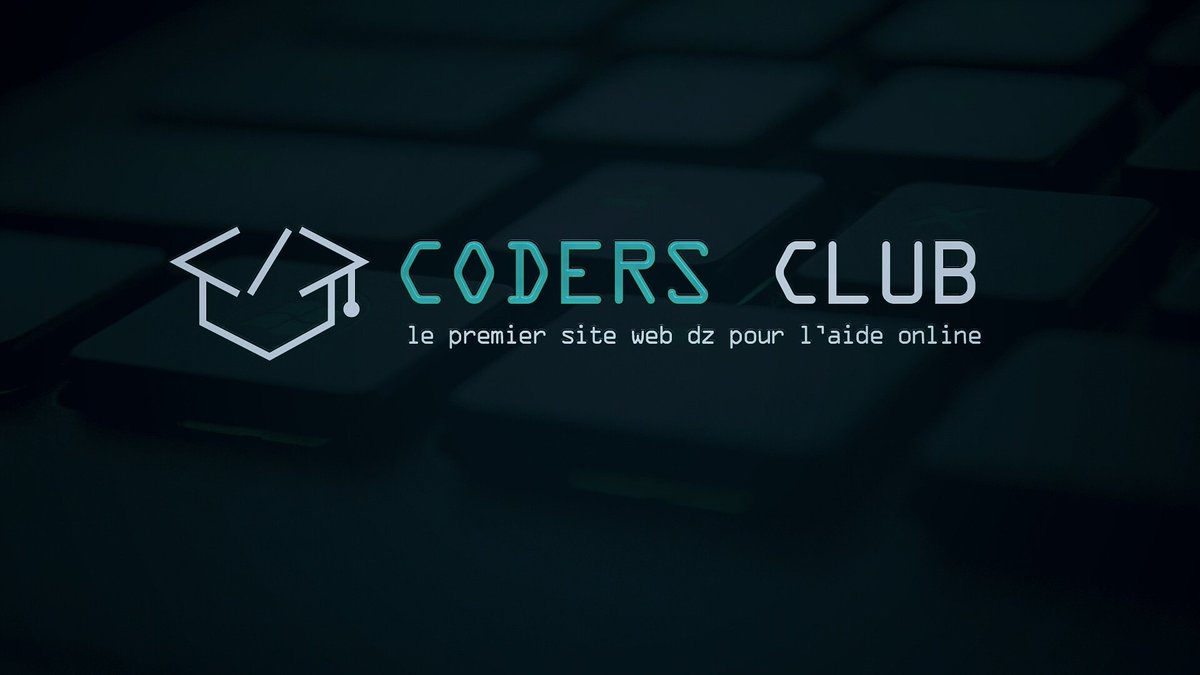 abdoutech93's tweet image. #codelovers #Coders #community #dz #QA 
The coders club is now available on 
thecodersclub.atechdz.com