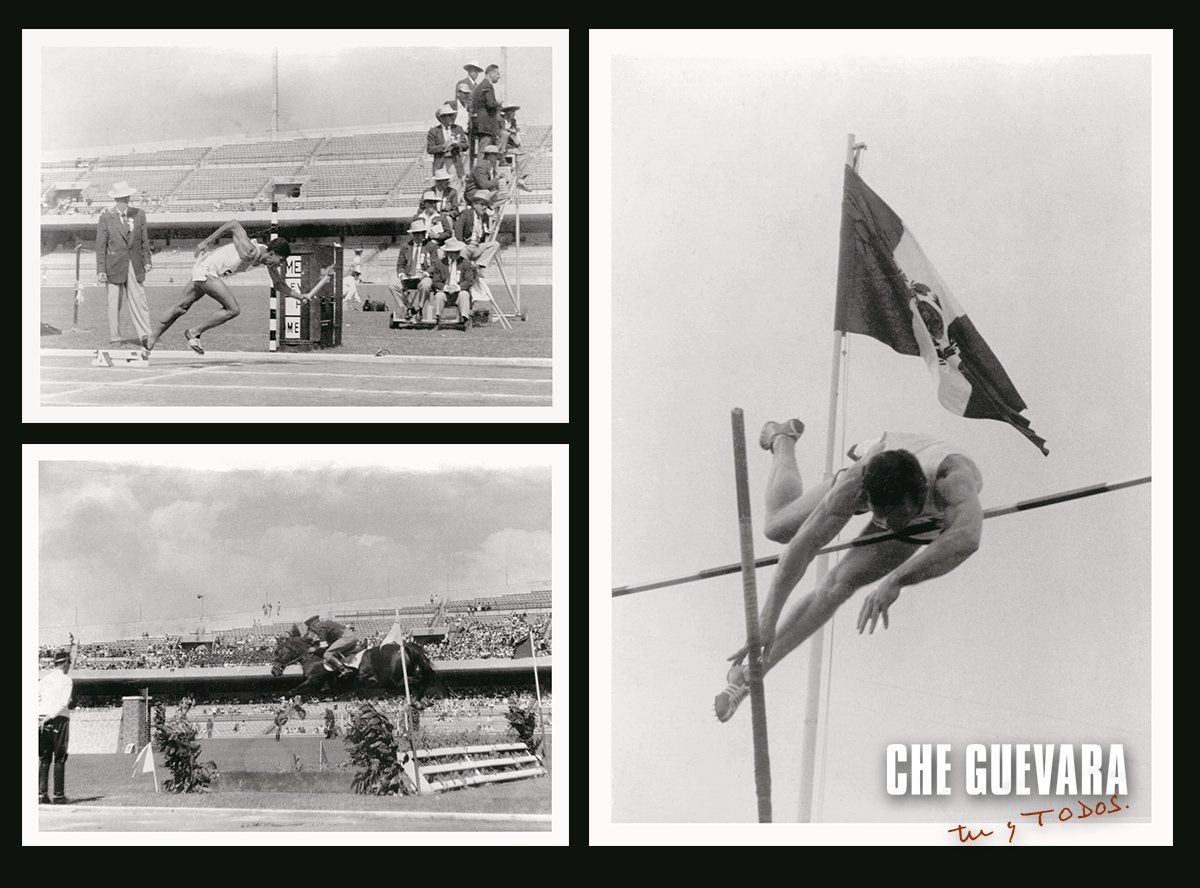 Nel 1955 Ernesto Guevara era stato assunto come fotografo da Agencia Latina, per la seconda edizione dei Giochi panamericani a  Città del Messico. #cheguevara #tuytodos
