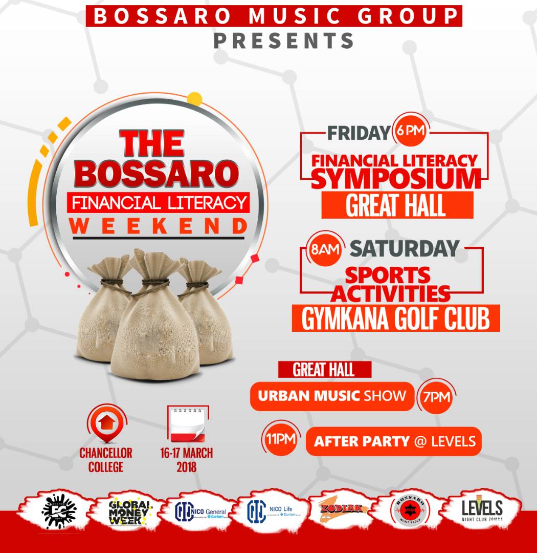 DaliBallz's tweet photo. The line up is set. 16-17 March 2018 #BossaroFinancialLiteracyWeekend 🔥🔥🔥🔥🔥 https://t.co/3ASNsCufr1