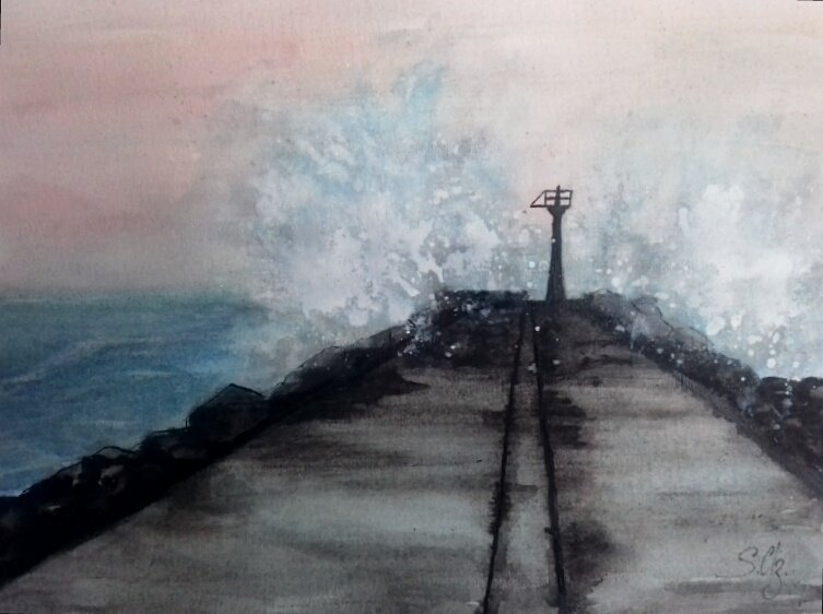 sofie_nett's tweet photo. #aquarelle #watercolor #ocean #oceanpainting #nature #aquarella #aquarellepainting #aquarella #paysbasque https://t.co/zkNWT3xsqI