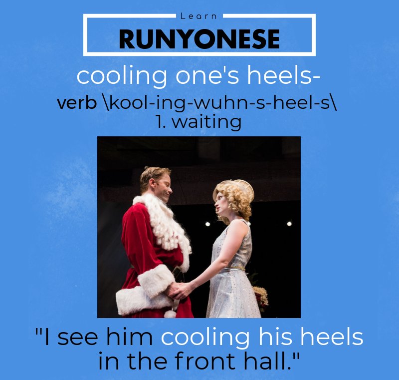 TACTnyc's tweet photo. This is no time to cool YOUR heels. Get tickets now to the Damon Runyon-inspired THREE WISE GUYS at https://t.co/seoWFtGcdO #TACTnyc #3WiseGuysTACT https://t.co/2RJchavuoV