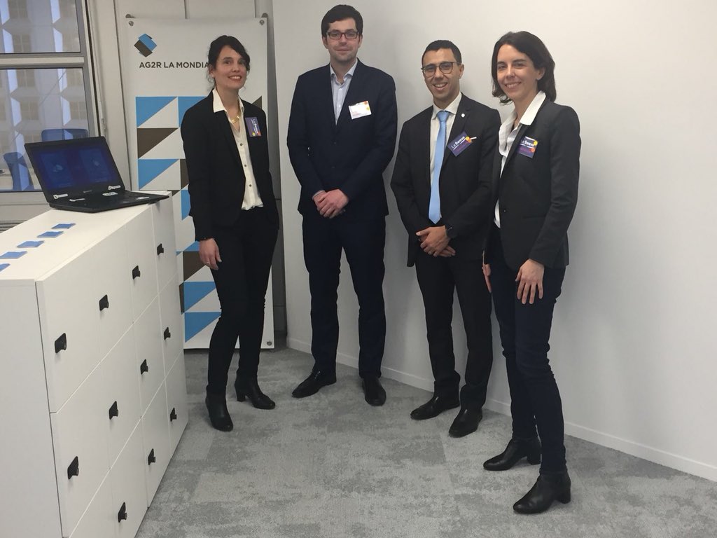 Emma_Saudeau's tweet photo. Ravie d’inaugurer @LeSwave @Paris_and_Co ce soir avec MM B Le Maire et @mounir. Proposer des solutions innovantes pour nos clients. Notre filleul, la start up Neuroprofiler pour améliorer la compréhension des profils investisseurs de nos clients #InaugurationSwave #digitalm https://t.co/Sy2TfTjokG