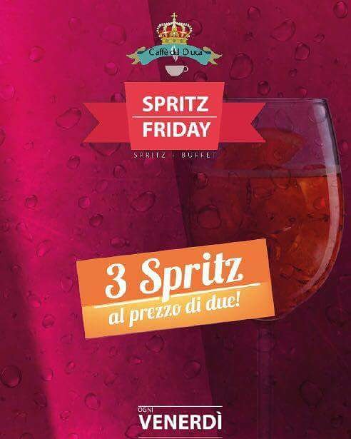 CaffedelDuca's tweet photo. Vi aspettiamo fino alle 20.00 per lo Spritz Friday da Caffè del Duca. Spritz + buffet a partire dalle 18.00 alle 20.00. Tre spritz al costo di 2 !!! Ogni venerdi non perderti questa iniziativa 😉🍹#caffedelduca #cagliari #viagaribaldi #viashopping #aperolspritz #spritz #drink https://t.co/mGXMLWPKk0