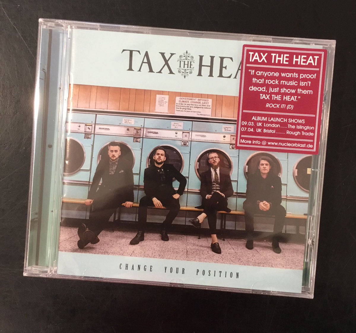 hmvInverness's tweet image. Terrific stuff from @TaxTheHeat and their new album #ChangeYourPosition, now out on CD and Vinyl, pick it up today! #HMVRecommends #NewMusicFriday