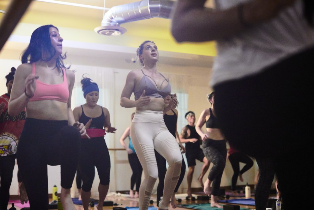 Hey girl, abs look good on you. 
See you on the mat.