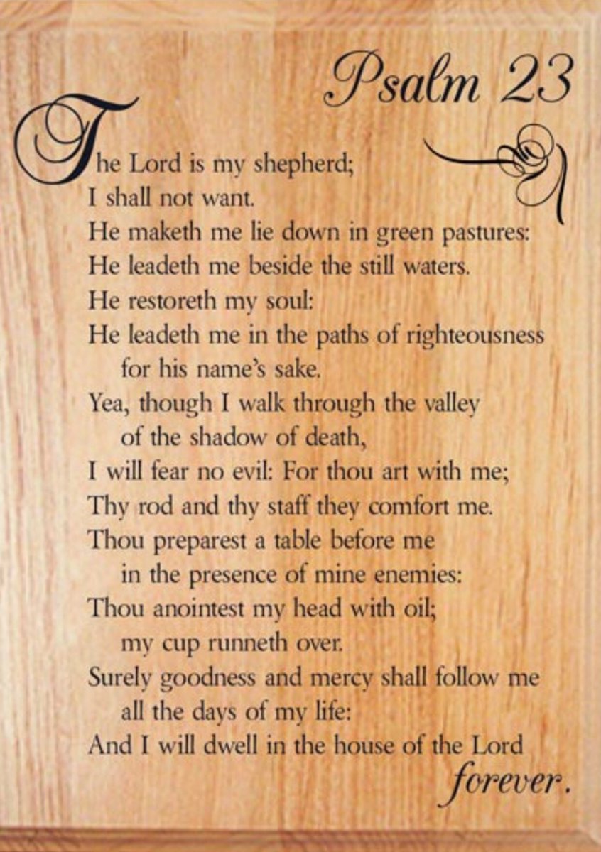 6640BookMike's tweet photo. #Psalm23 https://t.co/OKYTVu78tB