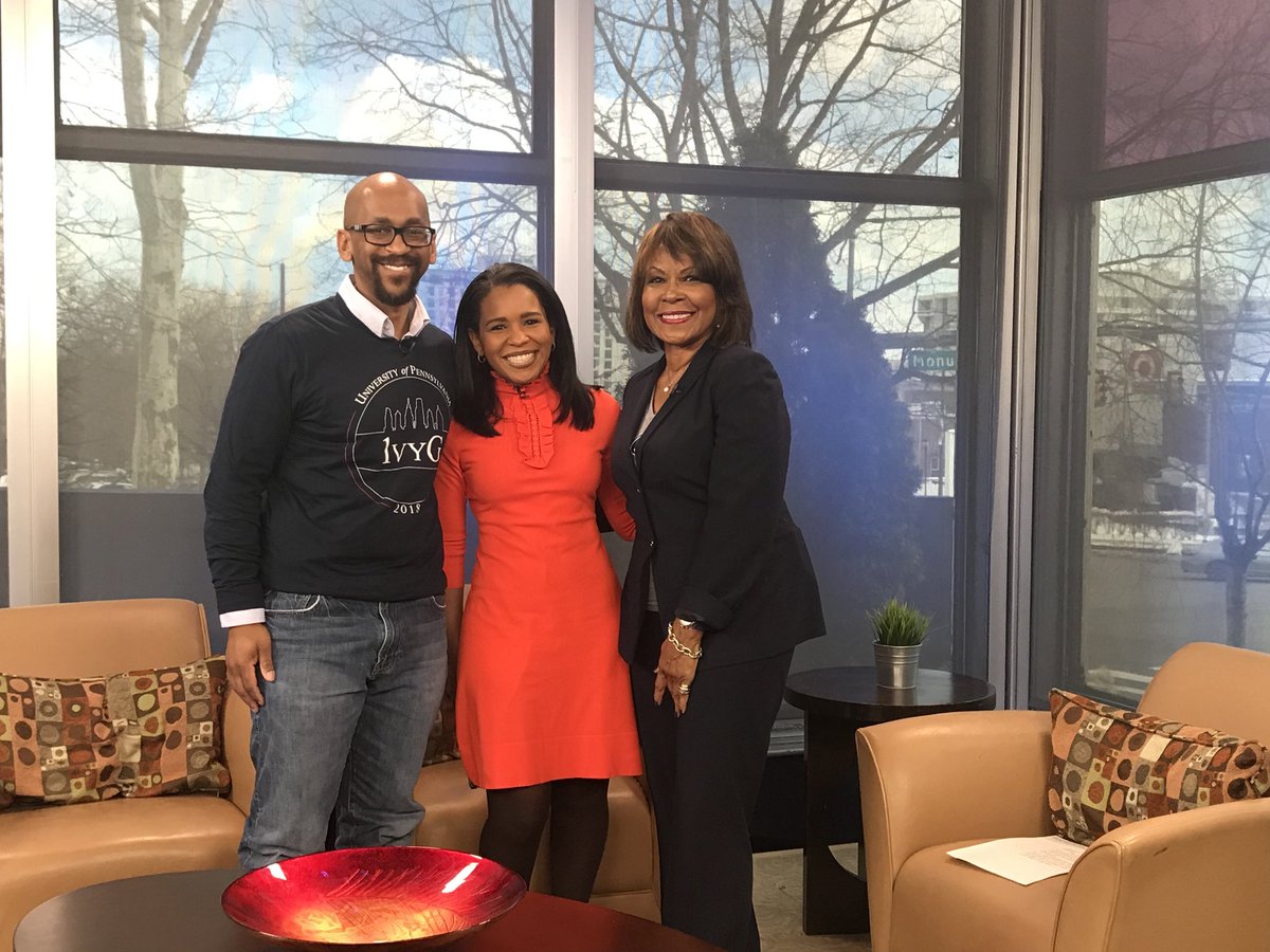 Blondell_RB's tweet photo. It was a pleasure to join @ErinColemanTV @NBCPhiladelphia @Steppingstoneph Sean Vereen to talk all things #StepIntoCollegePhilly! Join us at our FREE Pre-College Conference tomorrow! https://t.co/HjKxYBvBh9
