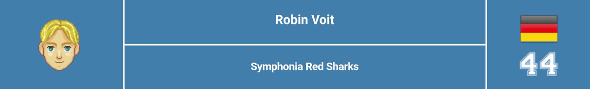 SymphRedSharks's tweet photo. Robin Voit wurde in den Profikader der Red Sharks berufen. Der 18 Jährige Verteidiger wird mit der Nummer 44 auflaufen und ist der erste Schützling unseres neuen Jugendtrainers Robert Fossedal. Willkommen Robin. #SharkInside #ezmtalk https://t.co/AaYq2x134o