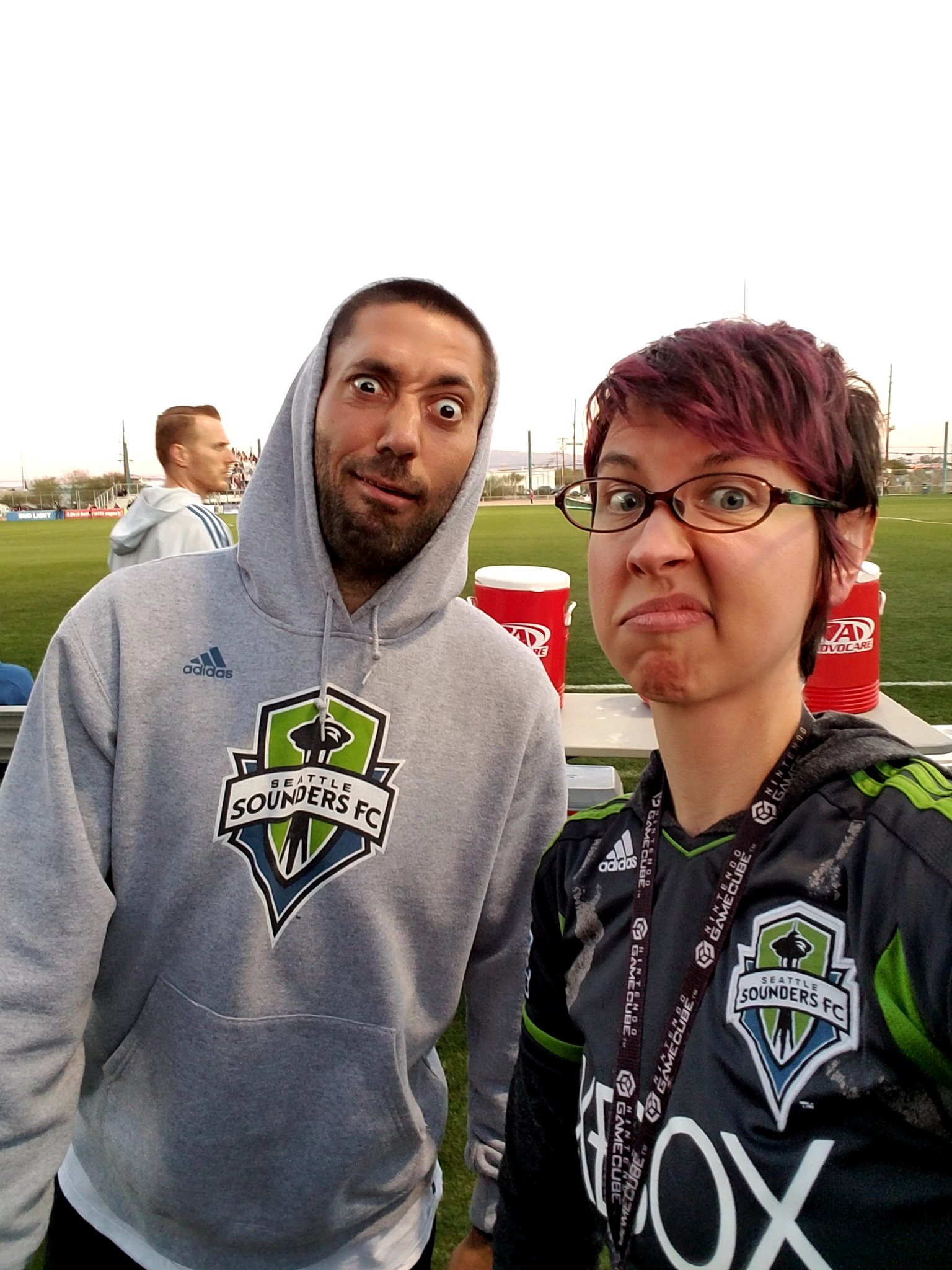 Oh wow, happy birthday to Clint Dempsey who makes the best faces and is extremely good at the game of soccer 