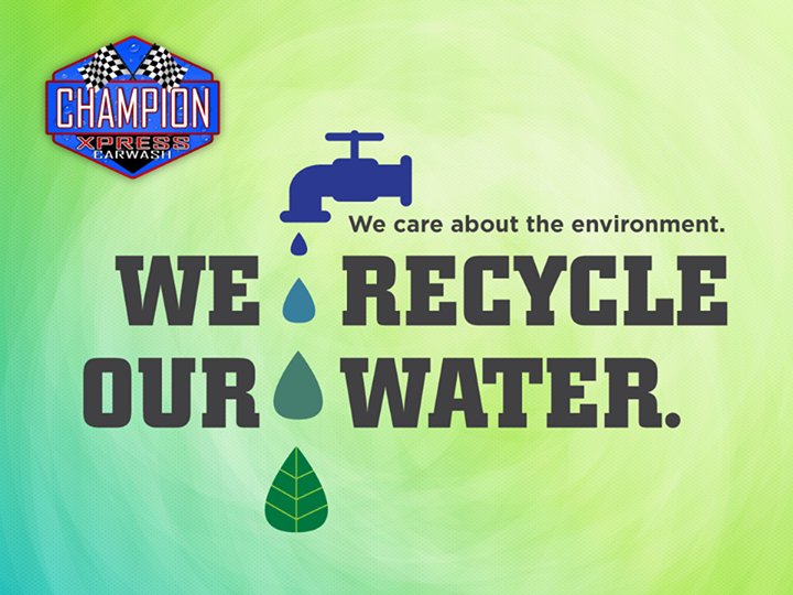 CXCWPlainview's tweet photo. At Champion Xpress we care about the environment. Our state of the art computer software allows us to not waste water! https://t.co/QYJ8H8277R
