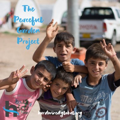 HardwiredOrg's tweet photo. The #PeacefulGardenProject is delivering backpacks, school supplies, and lessons on religious freedom and human rights to children across# Iraq who have escaped from ISIS. Donate now to transform the next generation of Iraqi children. #iamhardwired #hardwiredforfreedom #peace https://t.co/Ep8nxxpzGM