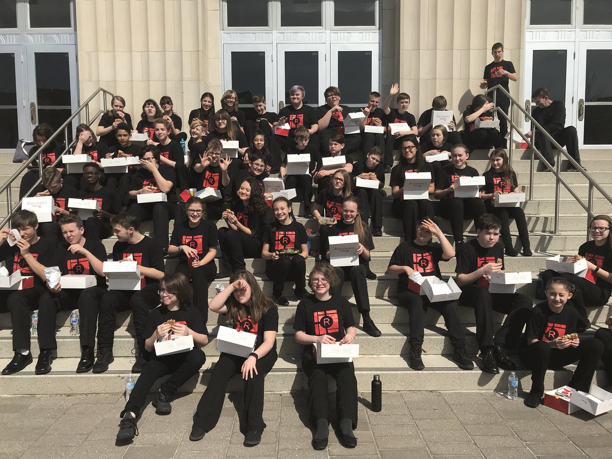 Lunch before the big performance! #swacda2018 #WeAreREED