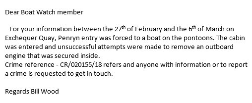 Falmouth Boat Watch tweet media