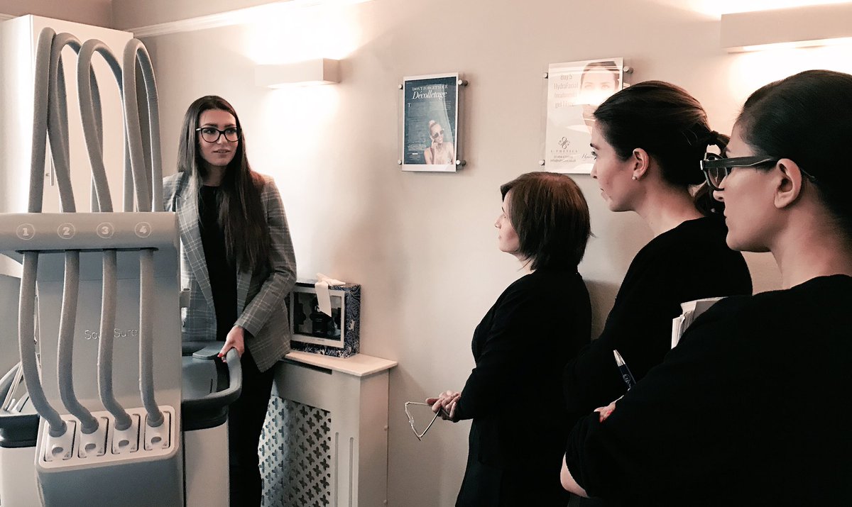 MissBalaratnam's tweet photo. Great having Holly @SculpsureUK with us today. Thank you for an excellent day #SculpSure #Beaconsfield #noninvasive #fatreduction #aesthetics #resultdriven #laserexpert #dualsculpt https://t.co/fRvxR6e2w1