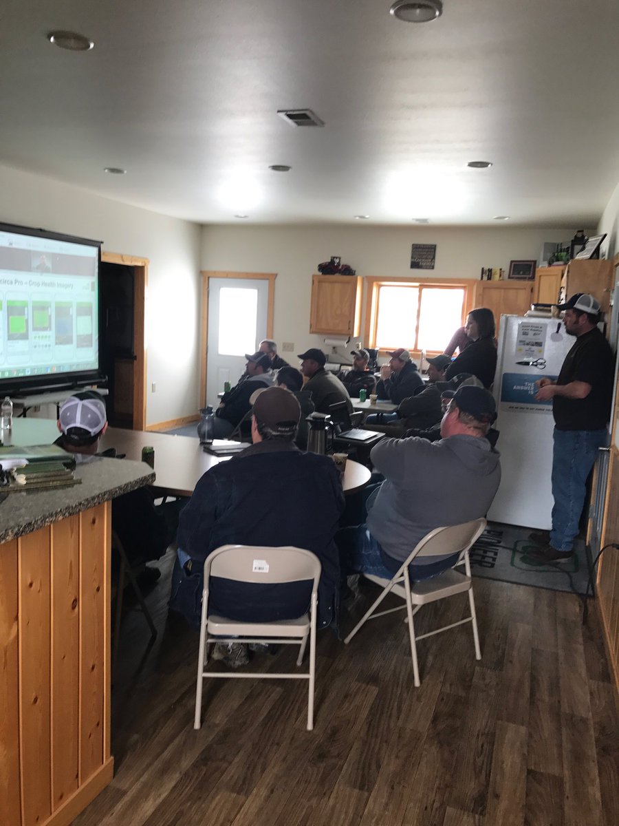 martinjohn4797's tweet photo. Working with growers today to showcase the new updates of our Encirca Services Pro level offering with Encirca Watch Party. Thanks to Timber Coulee Seed and Insurance, Inc. in Lisbon, ND.  #EncircaServices #PioneerValue. https://t.co/s4KIZtvOKQ