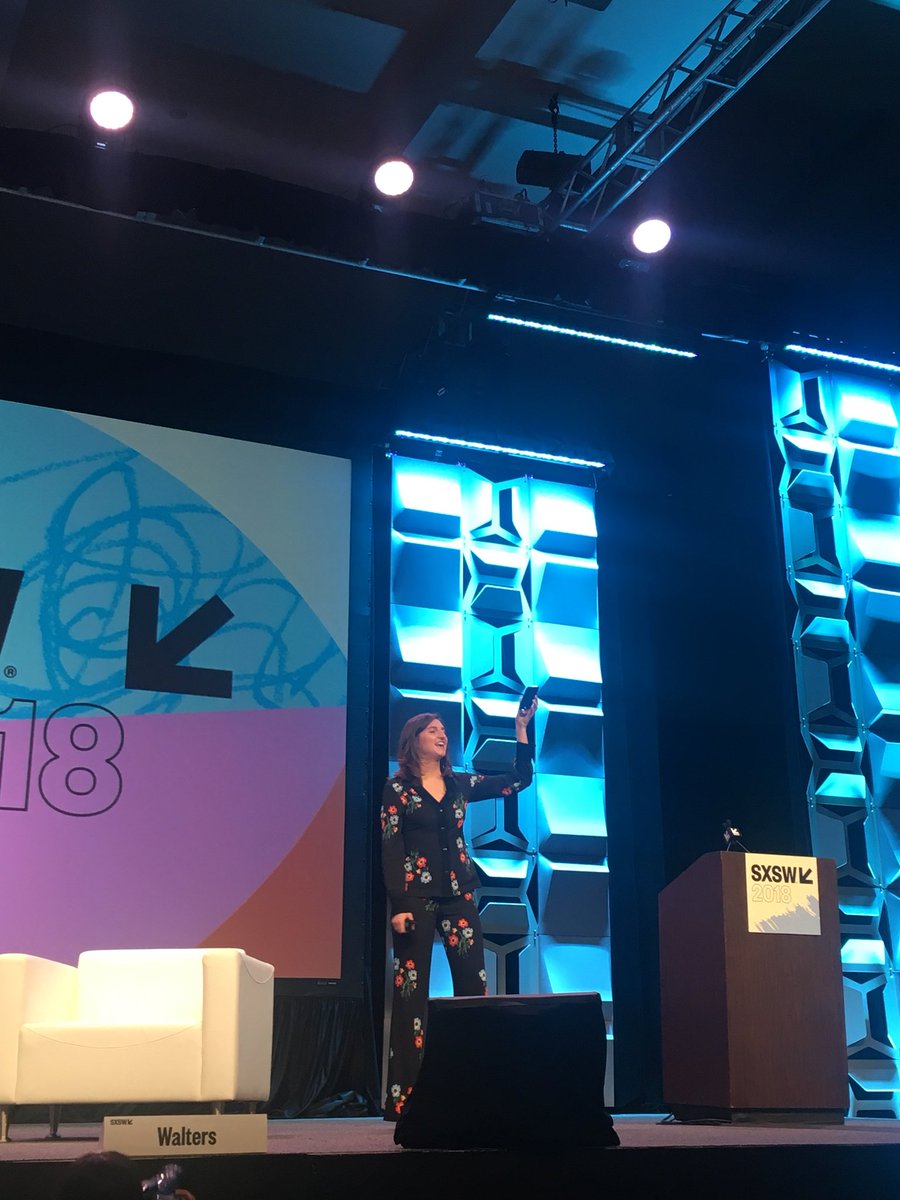Techfugees's tweet photo. "Take your phone out and get connected! You have skills, they need your skills, both #refugees and refugee charities alike" @josephinegoube #SXSW18 https://t.co/zIEw9rPixD
