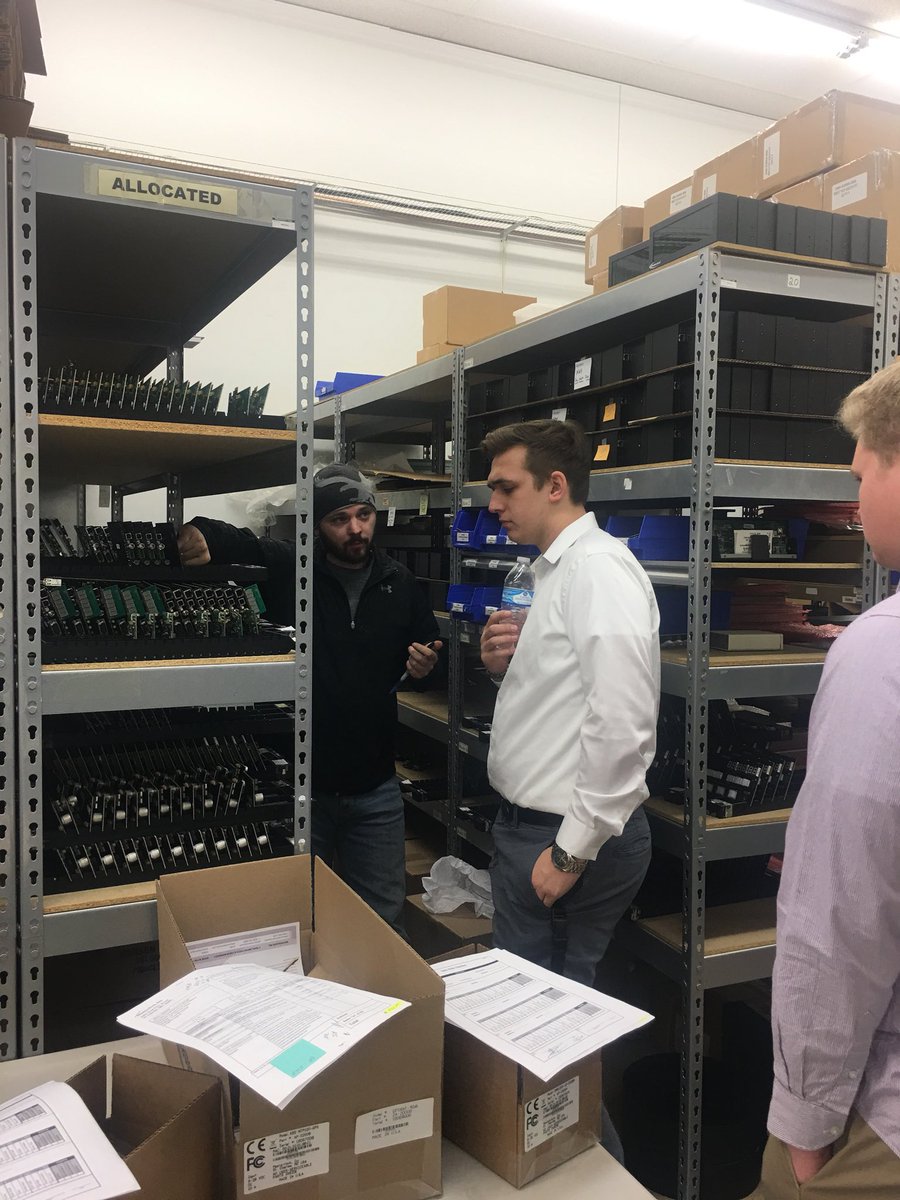 StCharlesCAPS's tweet photo. CAPS associates learned first-hand today about the design and manufacture of precision timing systems and the challenges of doing business in a global market. Thank you @masterclock and John and Mary Clark for sharing your expertise and life lessons! https://t.co/kprauBOFji
