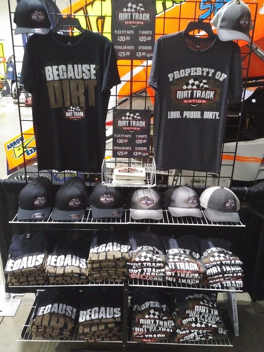 Gear is here! Come see us at Motorama this weekend. #dirttracknation