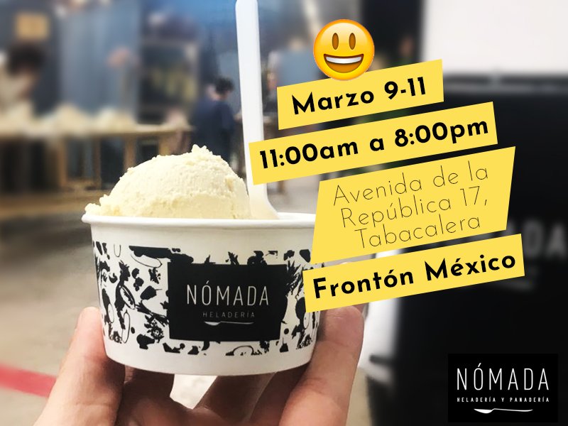 ¡Refresca tu día y tu creatividad con <a href="/NomadaHeladeria/">Nómada Heladería</a> y <a href="/CaravanaAM/">Caravana Americana</a>!