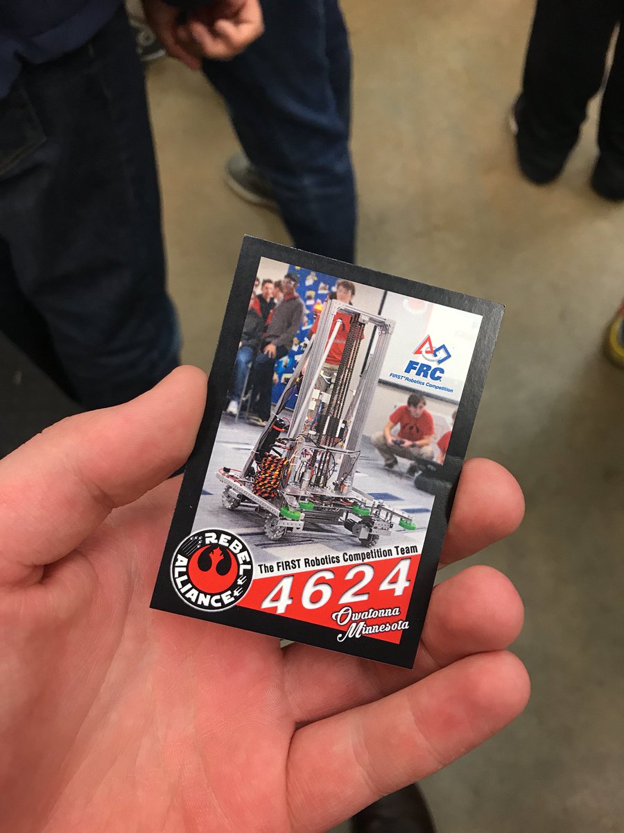 Stop by our pit and grab an awesome robot baseball card! #DoubleDECCer