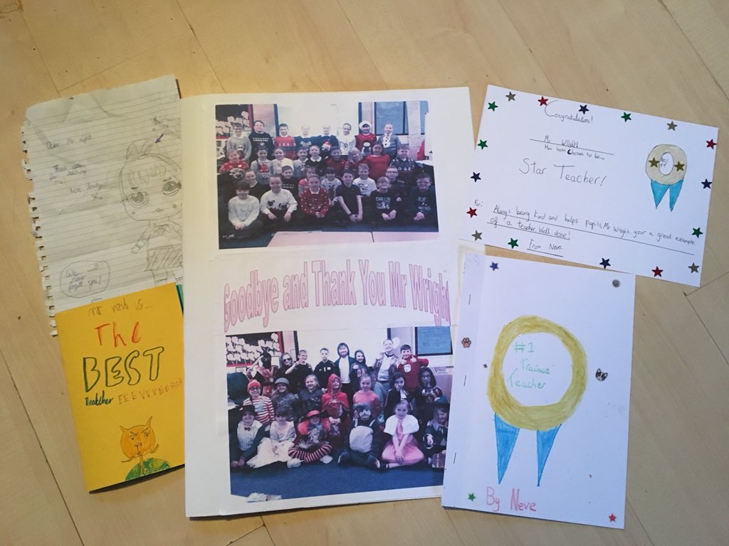 JWright_Primary's tweet photo. Going to miss my class so much @Hadrian_Park! It’s going to take a while to get over them! 😭😁 Thank you so much for everything, I actually feel like a teacher now! 👨🏼‍🏫📚✅ https://t.co/eUYripyRD2
