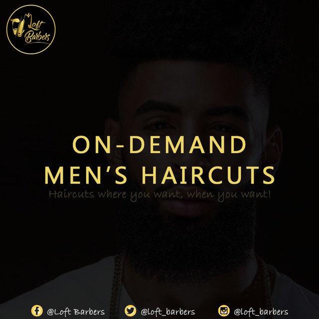 loft_barbers's tweet photo. Need a cut? Get concierge service sent to your home right away. No waiting, no lines! Loft barbers sends licensed &amp; professional barbers to you in 60minutes. 💇💈
#loftbarbers #inhomeservice #ondemand #menshaircut #shavesoon #style #conciergeservice #barber #mensgrooming https://t.co/4eo446UJzF
