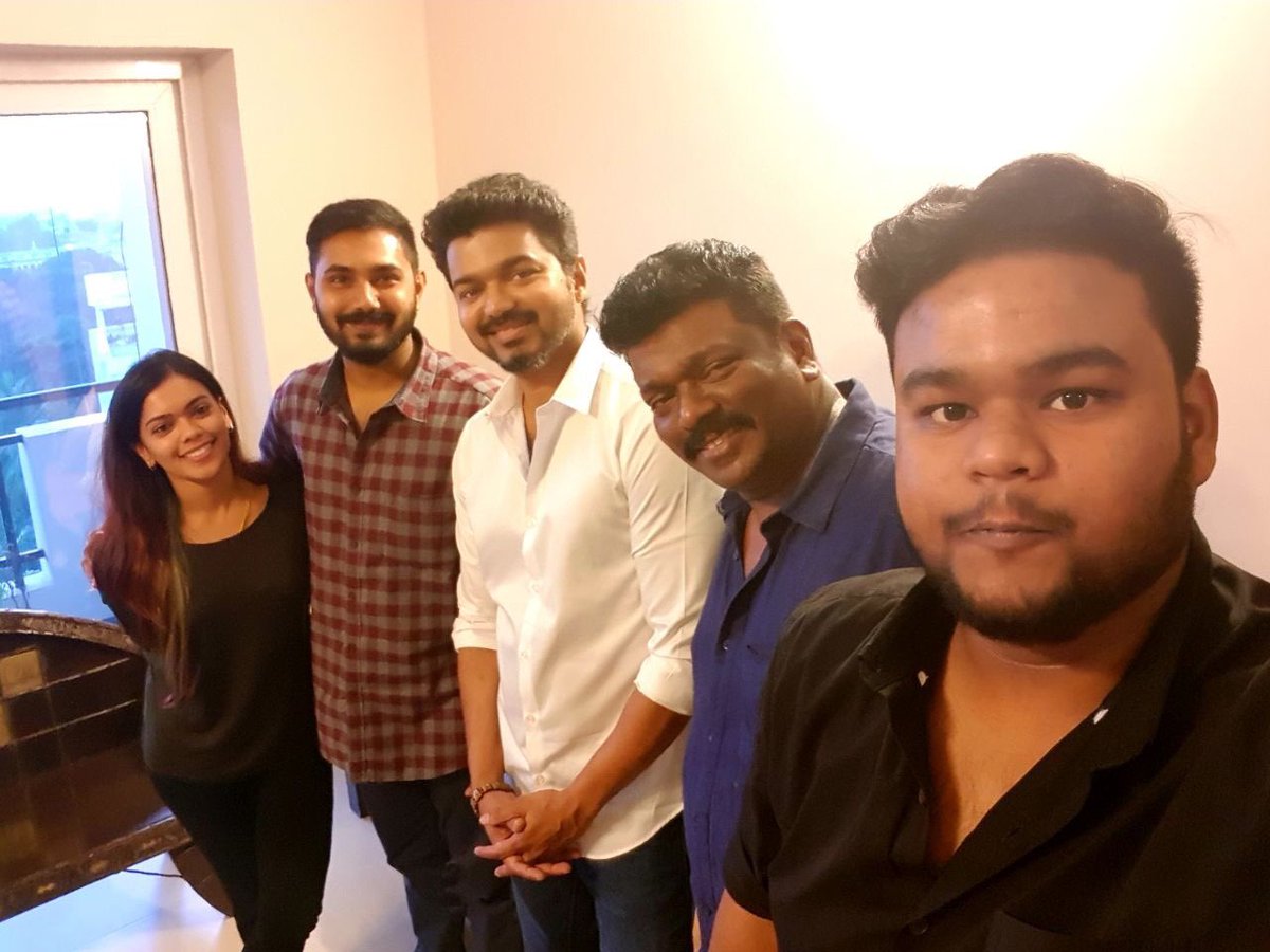 CineTimee's tweet photo. #Thalapathy #Vijay Wishes #Parthiban's Daughter #Keerthana And #Akshay !
#Thalapathy62 #Vijay62 !  @rparthiepan ! #CineTimee ! https://t.co/6j2DSMGyNd