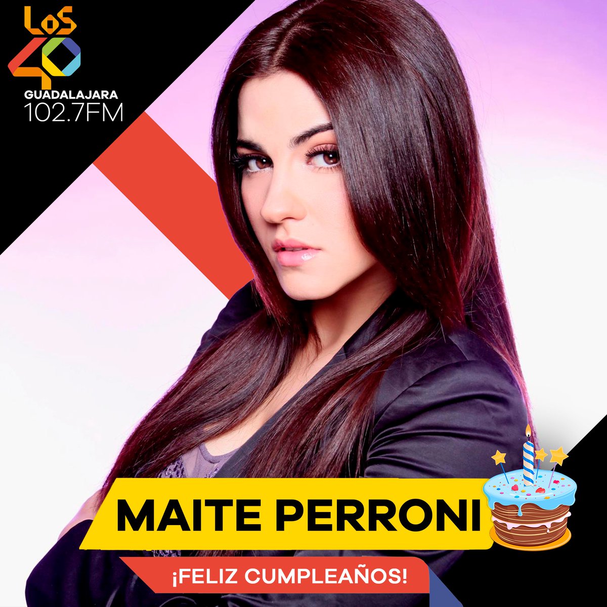¡Denle mucho amor a <a href="/MaiteOficial/">Maite Perroni Fan Account</a> porque HOY ES SU CUMPLEAÑOS! ¡Felicidades hermosísima Maite!