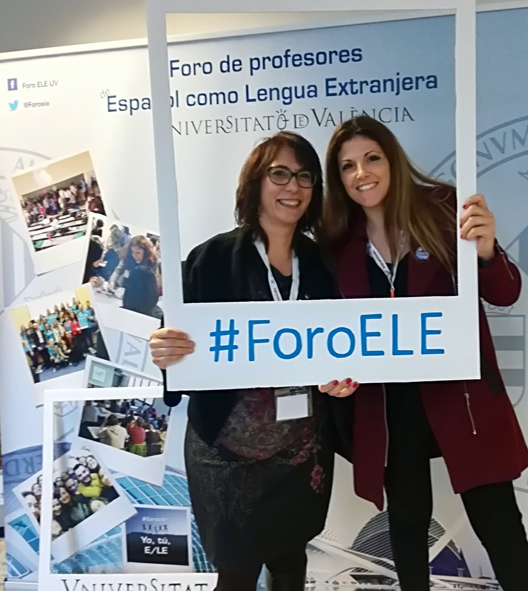 Una gran jornada compartiendo experiencias y talleres @Isabel_GE @Foroele
#UniversidaddeValencia #URV ##profesoresdeELE
Taller #noshacemosunselfie?