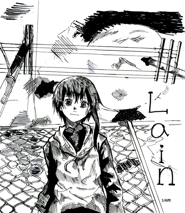 もふ猫さんからのリクエスト
serial experiments lainの岩倉玲音ちゃんのイラストです!
遅くなってしまいすみません-_-
安倍吉俊作品の中でも昔からの作品
今年で20周年だとか 