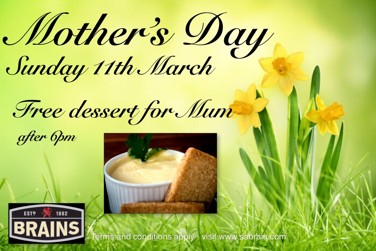 PenwigHotel's tweet photo. Treat Mum this Sunday (and watch the match!) #mothersday #natwest6nations 
Book now- 01545 560910 https://t.co/mOC0ucdMU2