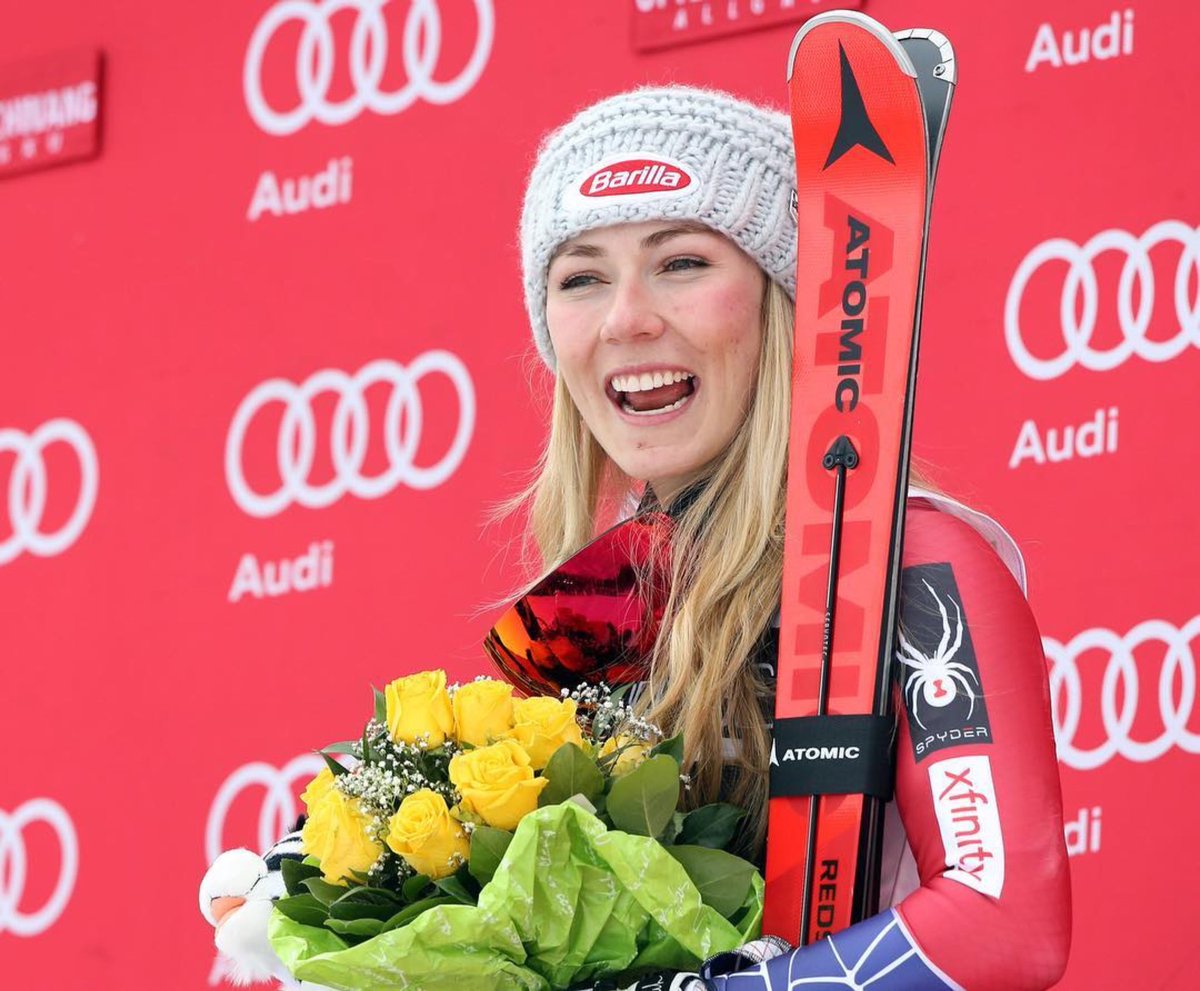 Congratulations <a href="/MikaelaShiffrin/">Mikaela Shiffrin ⛷️</a> on clinching your 2nd overall World Cup title. 🔥💪👏 #thesnowreport