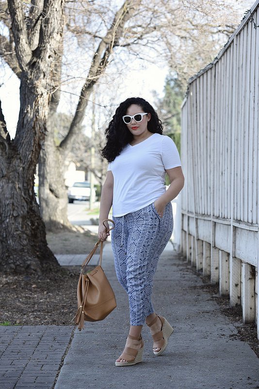 How to Style Print Pants