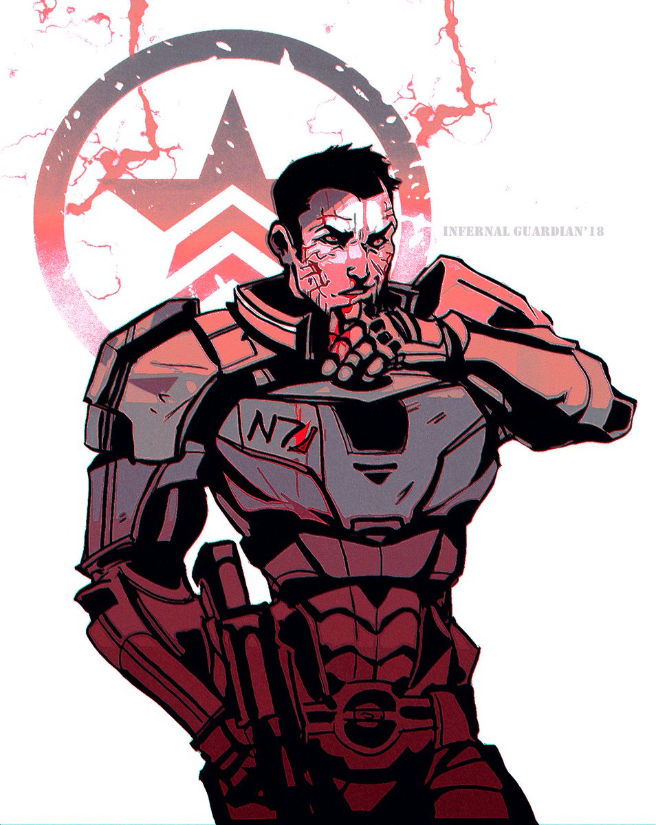 XenoGuardian's tweet photo. #MassEffect #Shepard #MyArt 

😎 https://t.co/58sclFAT3Q