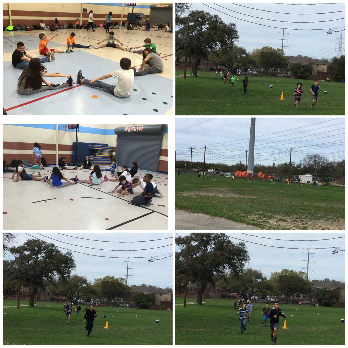 ween8879's tweet photo. Marathon Kids, group stretching and lap runs! @MarathonKids #3rd4th5th #activekids #marathon3done #78.6miles https://t.co/hD7ab3nCF8