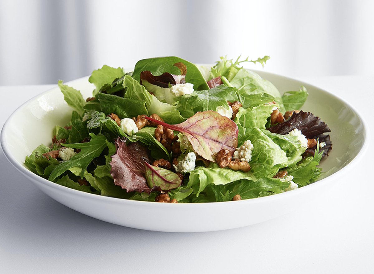 McandSchmicks's tweet photo. Make yesterday's #lunch green with envy! Try our fresh, crisp #Walnut #MixedGreens #Salad today. #lunchtoday #greens #lightlunch #lightoptions https://t.co/oLWDrGluly
