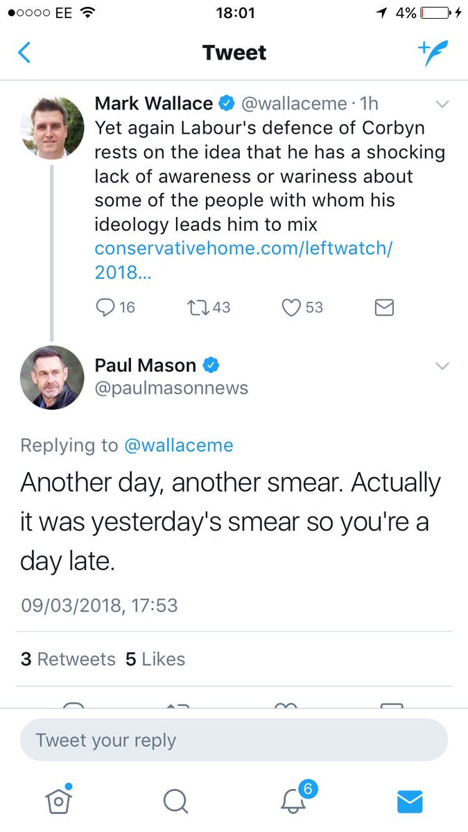 AlastairJT's tweet photo. Paul Mason was in the antisemitic group, Palestine Live.
Paul Mason also denied there was antisemitic problems with the left.
Paul Mason also said the reporting of the group was "A smear."

Don't be a selfish ideologue like Paul, stand up to racism. https://t.co/6B8RPNO3Dd
