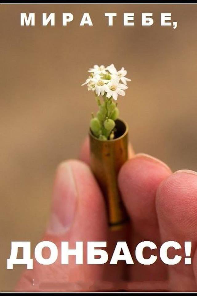Лучшие, открытки мир донбассу
