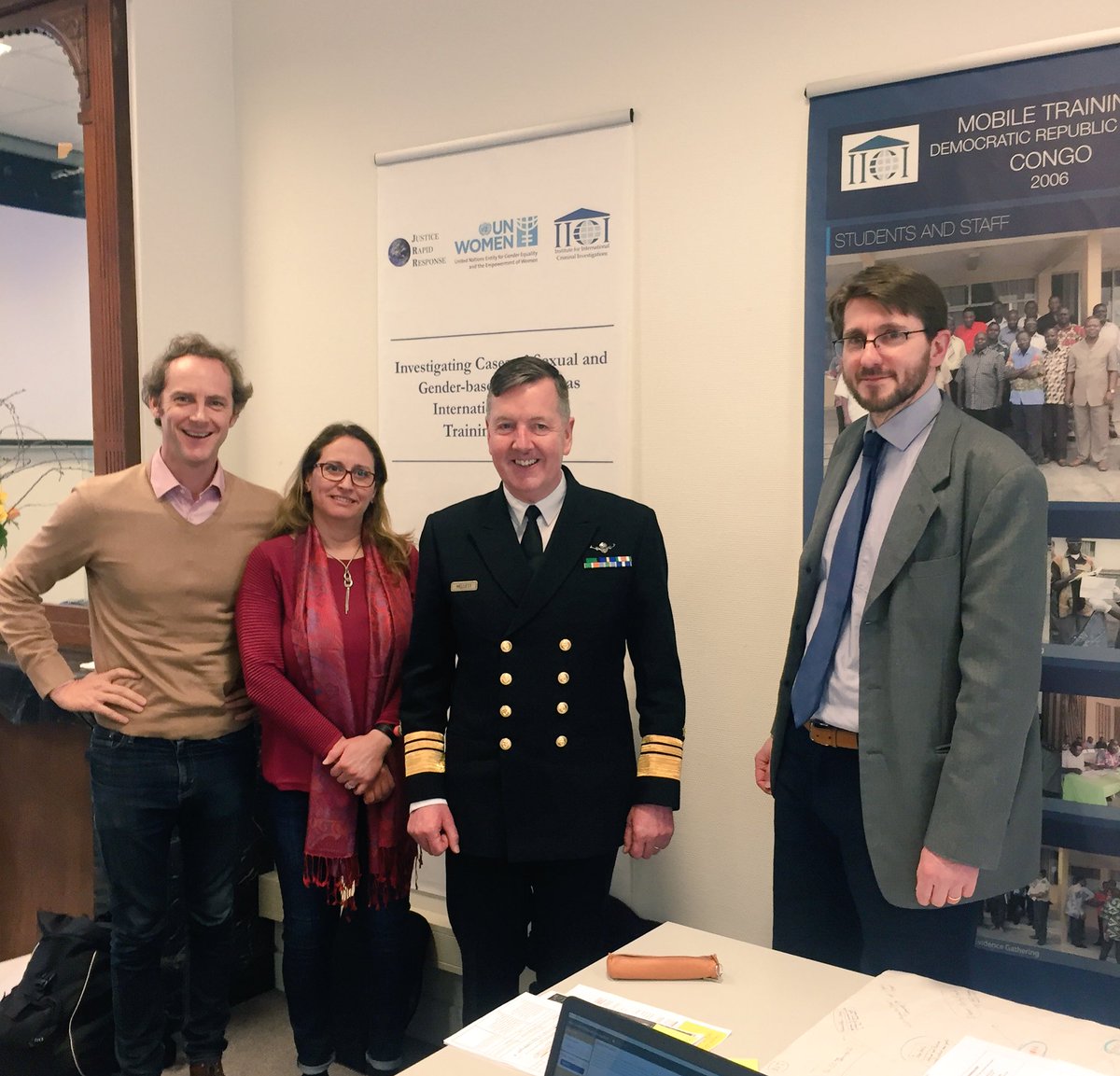 mark_mellett's tweet photo. Delighted with the opportunity to visit the Institute for International Criminal Investigations in #TheHague today&to witness firsthand their innovative approach to the investigation of War Crimes #CapabilityDevelopment #Investigation #Innovation @defenceforces #IICI #UNTSI https://t.co/DHdTnvxePk