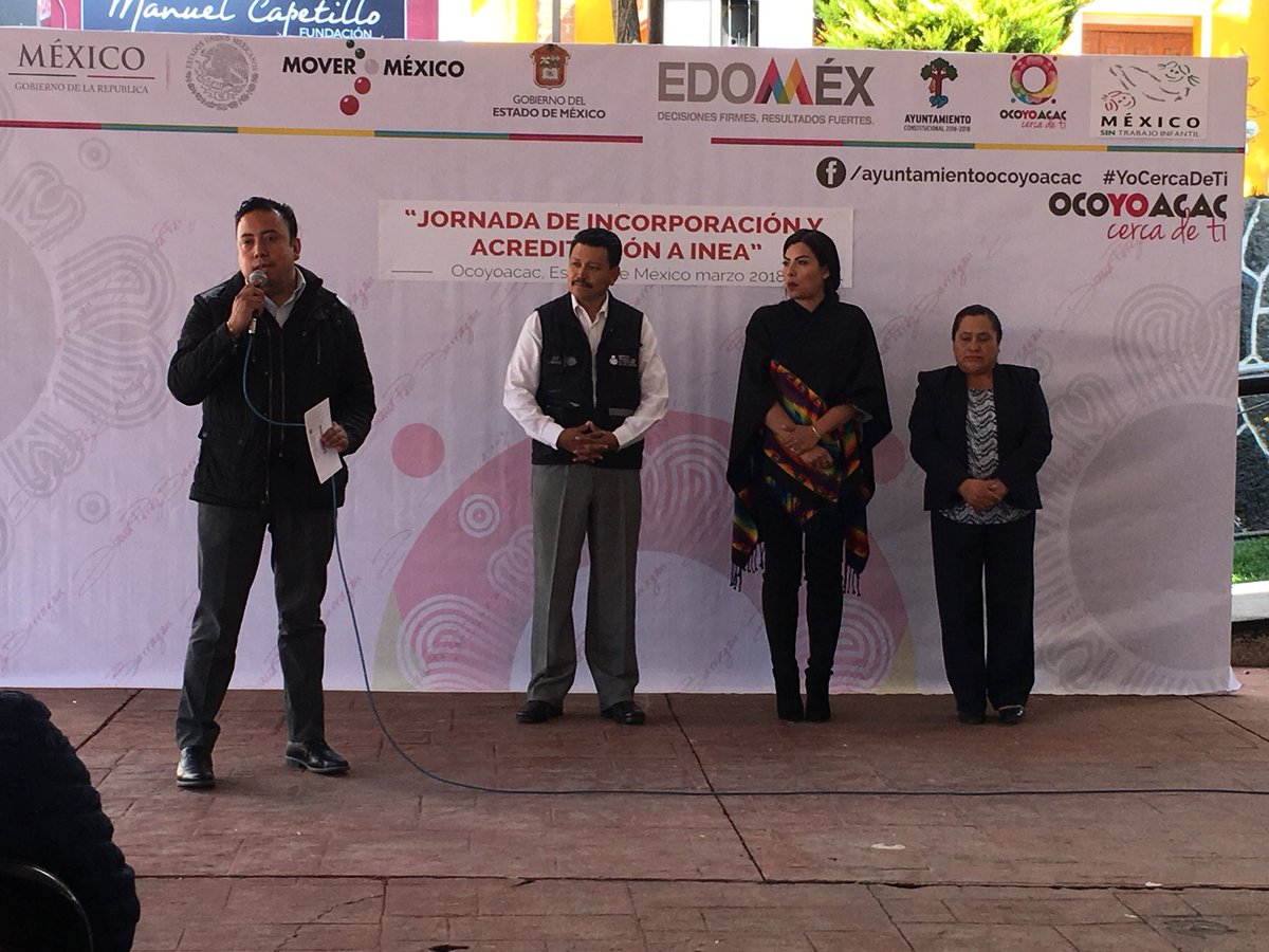 DiianaPerezB's tweet photo. Se hace entrega de certificados de Educación Básica en #Ocoyoacac gracias a @INEAmx; con ello las personas que por distintas circunstancias abandonaron sus estudios pueden tener su certificado de Primaria y Secundaria.
#YoCercaDeTi https://t.co/BJPQYVIXj7