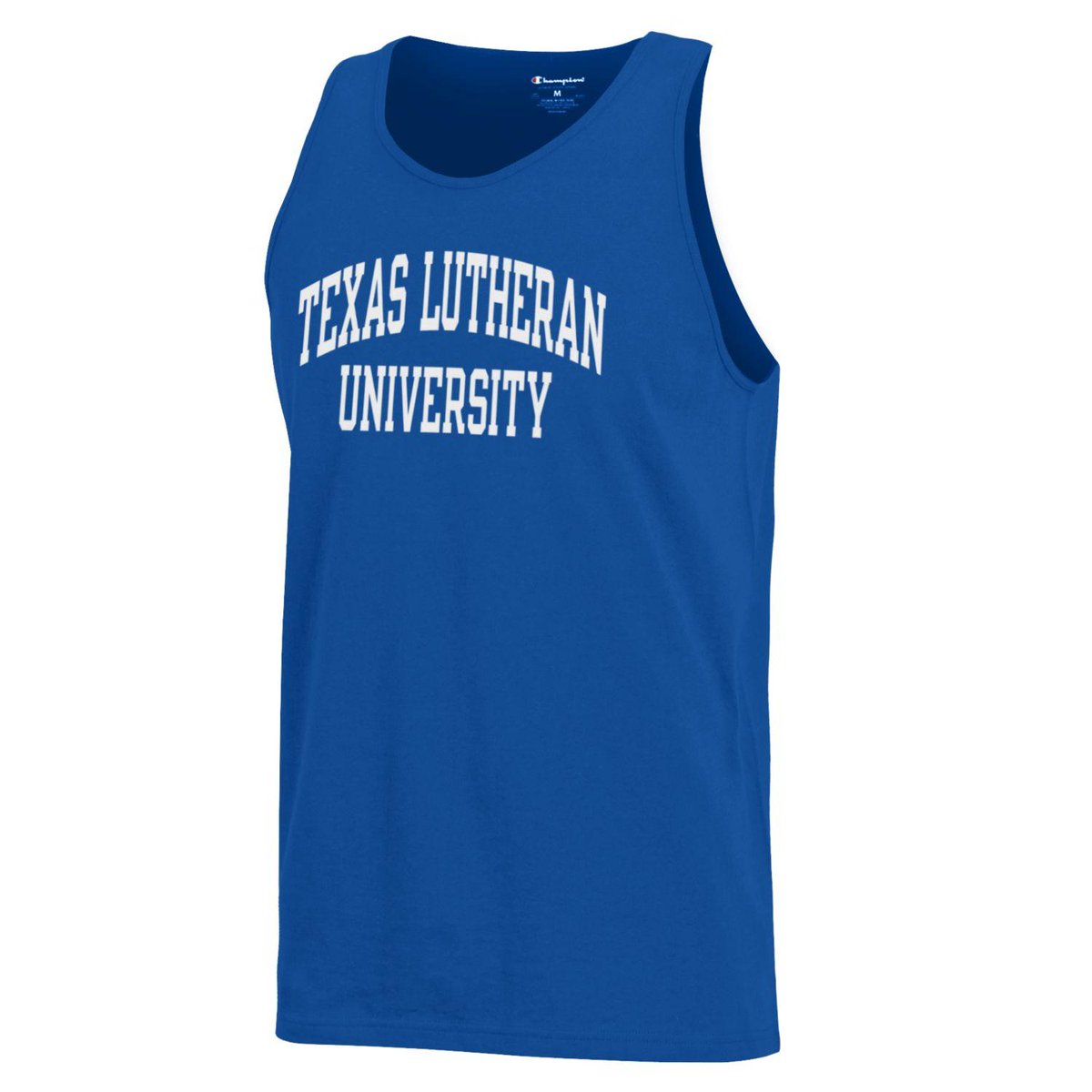 tlubookstore's tweet photo. Suns Out Guns Out💪 Shop in store or online for the new Champion TLU Stacked Tank available in four colors. https://t.co/XYU1gQ9CNw