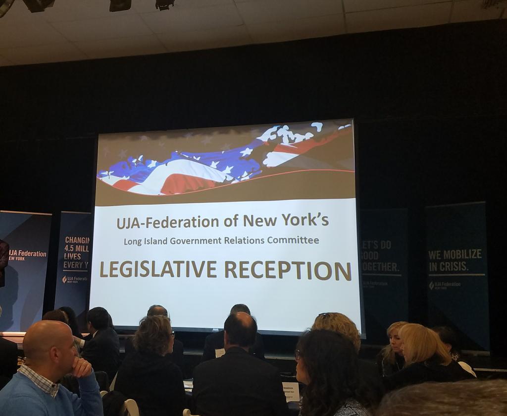 EastpointeS's tweet photo. @UJAfedNY @JCRCNY Legislative Reception LI @sidjacobsonjcc https://t.co/WGAQCfErRK