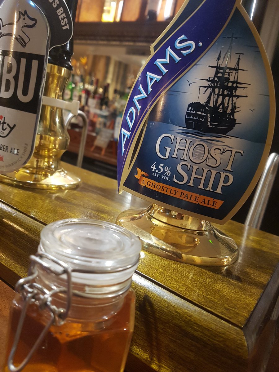 BrawnsDen's tweet photo. Adnams Ghost Ship- it sells out very quickly  @BrawnsDen !!
@Admiral_Taverns 
#beer
#realale  
@Adnams https://t.co/TOZFufLswr