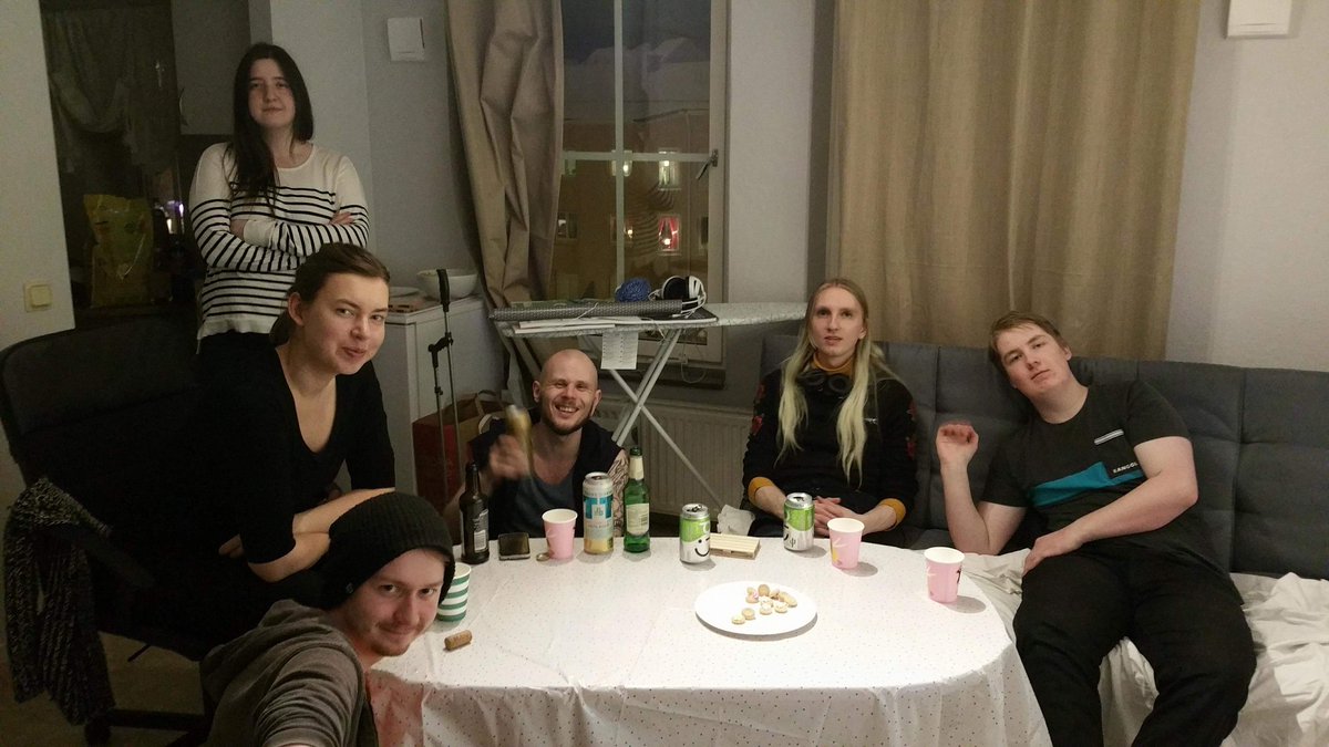 RESPECTSTUDIO1's tweet photo. Sorry for the lack of updates, post author has fallen ill. Here's a picture of tonight's gathering! #respectstudio https://t.co/WDQmzctzfA