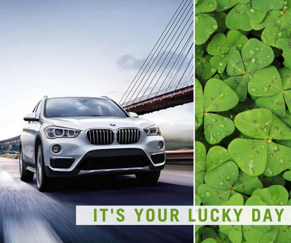 Make today your lucky day and drive off in a brand-new BMW from Faulkner BMW! 🍀