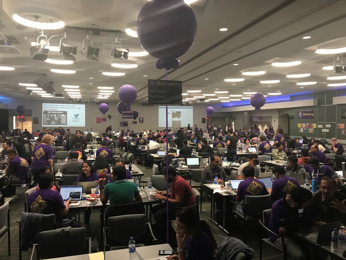 aoswal1234's tweet photo. What a great turnout at the @Cisco’s Enterprise #Networking #Hackathon! Huge thank you to all participants, including students from @ucberkeley and @sjsu. Can't wait to do it again next year! #NetworkIntuitive #enhack2018 #IWDENHack18 https://t.co/OCsVHCVAQO
